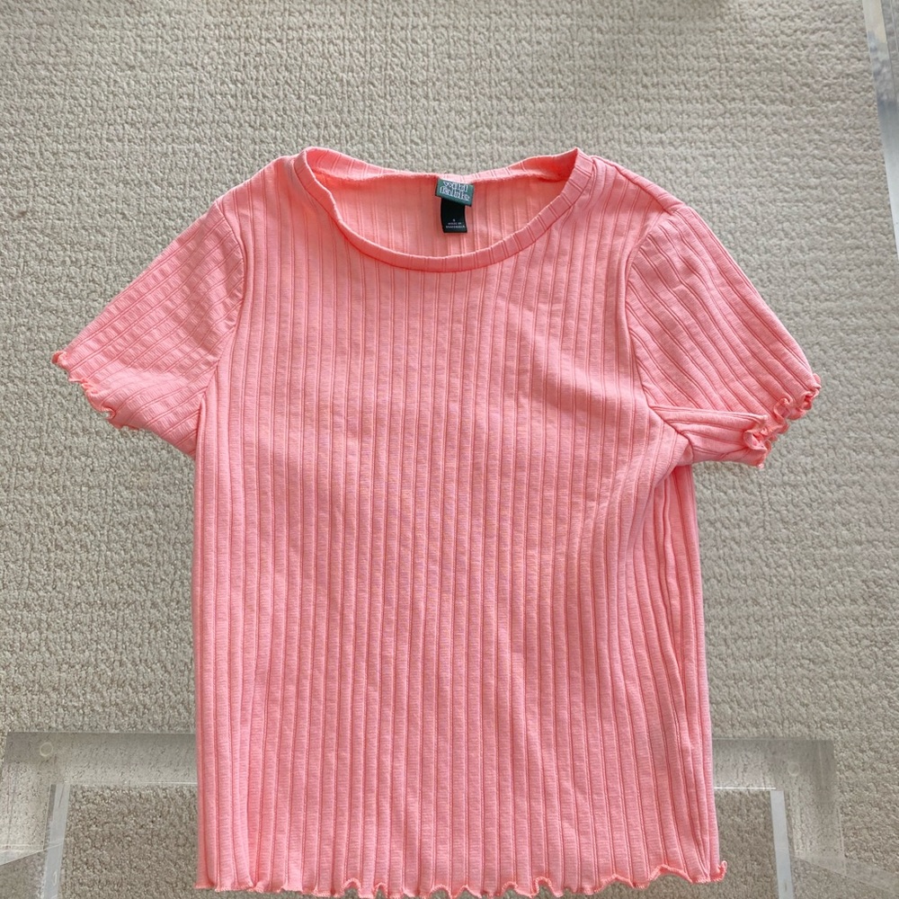 Wild Fable Short Sleeve Lettuce Edge TShirt